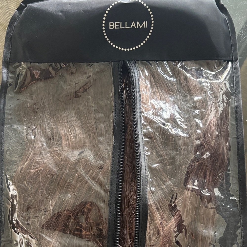 BELLAMI Hair Extensions in Black Storage Bag